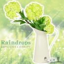 造花アレンジメント Raindrops (レインドロップス) グリーン